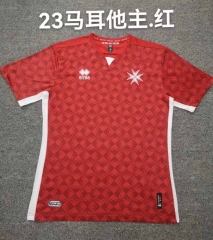 2022-2023 Malta Home Red Thailand Soccer Jersey AAA-709