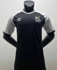 Special Version Santos FC Black Thailand Soccer Jersey AAA-6032