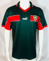 1998 Retro Version Morocco Home Green Thailand Soccer Jersey AAA-503
