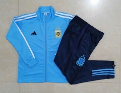 ( 3 Stars ) 2022-2023 Argentina Light Blue Thailand Soccer Jacket Uniform-815