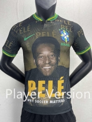 Player Version 2022-2023 Commemorative Version Brazil Black Thailand Soccer Jersey AAA-888
