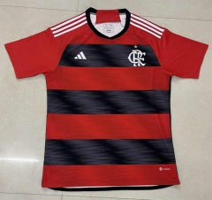 (S-4XL) 2023-2024 Flamengo Home Red&Black Thailand Soccer Jersey AAA-888