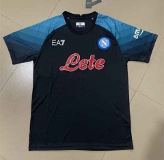 Champions Version Napoli Blue&Black Thailand Soccer Jersey AAA-818