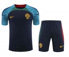 2022-2023 Portugal Royal Blue Thailand Training Uniform-418