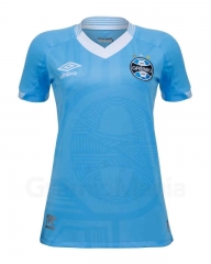 2022-2023 Grêmio FBPA 2nd Away Blue Thailand Women Soccer Jersey AAA-6032