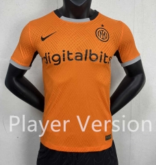 Player Version 2022-2023 Inter Milan Orange Thailand Soccer Jersey AAA-888
