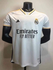 2023-2024 Real Madrid Home White Thailand Soccer Jersey AAA-SJ