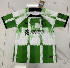 Special Version 2023-2024 Liverpool White&Green Thailand Soccer Jersey AAA-417