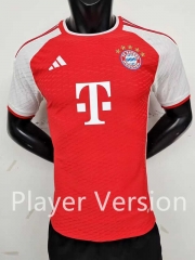 Player Version 2023-2024 Bayern München Red Thailand Soccer Jersey AAA