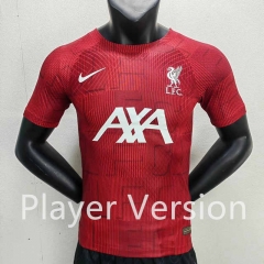 Player Version 2023-2024 Liverpool Red Thailand Training Soccer Jersey AAA-888