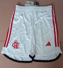 2022-2023 Flamengo Home White Thailand Soccer Shorts-6794