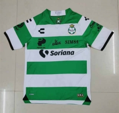 2023-2024 Santos Laguna Home White&Green Thailand Soccer Jersey AAA-HR