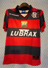 Retro Version 98-99 Flamengo Home Red&Black Thailand Soccer Jersey AAA-2669
