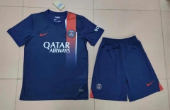 2023-2024 Paris SG Home Royal Blue Soccer Uniform-718