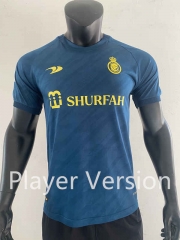 Player Version 2023-2024 Al-Nassr FC Away Royal Blue Thailand Soccer Jersey AAA-SJ