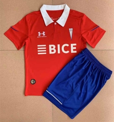 2023-2024 CD Universidad Católica Away Red Soccer Uniform-AY