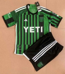 2023-2024 Austin FC Home Green Soccer Uniform-AY