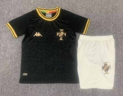 2023-2024 CR Vasco da Gama Black Kids/Youth Soccer Uniform-512