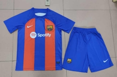 2023-2024 Barcelona Home Red&Blue Soccer Uniform-718