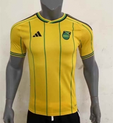 (S-3XL) 2023-2024 Jamaica Home Yellow Thailand Soccer Jersey AAA-416