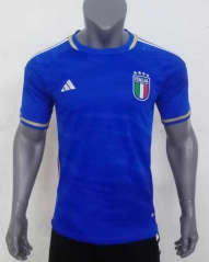 2023-2024 Italy Home Blue Thailand Soccer Jersey AAA-416