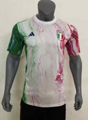 2023-2024 Italy White&Green Thailand Training Soccer Jersey AAA-416