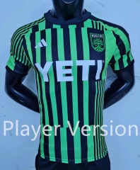 Player Version 2023-2024 Austin FC Black&Green Thailand Soccer Jersey AAA