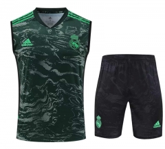 2023-2024 Real Madrid Green Thailand Soccer Vest Uniform-418