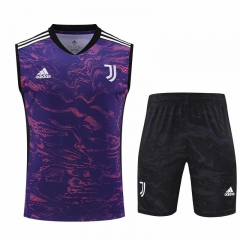 2023-2024 Juventus FC Purple Thailand Soccer Vest Uniform-418