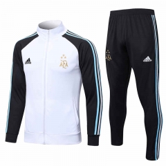(3 Stars) 2022-2023 Argentina White Thailand Soccer Jacket Uniform-815
