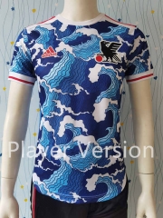 Player Version 2023-2024 Japan Blue Thailand Training Soccer Jersey AAA-807