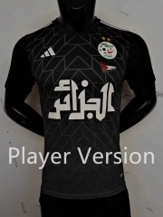 Player Version 2023-2024 Algeria Black Thailand Soccer Jersey AAA-9926