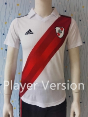 Player Version 2023-2024 River Plate Home White&Red Thailand Soccer Jersey AAA-807