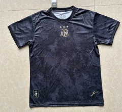 2022-2023 Commemorative Version Argentina Black Thailand Soccer Jersey AAA-4927