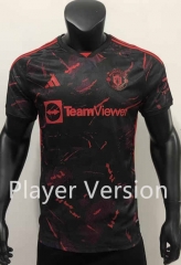 Player Version 2023-2024 Special Version Manchester United Black Thailand Soccer Jersey AAA-1959
