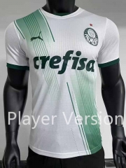 Player Version 2023-2024 SE Palmeiras Away White Thailand Soccer Jersey AAA-0871