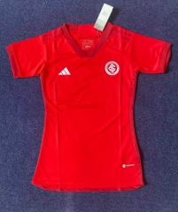 2022-2023 Brazil SC Internacional Home Red Women Thailand Soccer Jersey AAA-4927