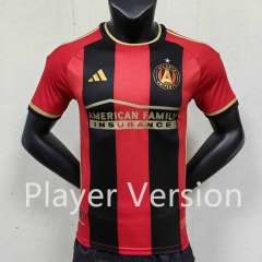 Player Version 2023-2024 Atlanta United FC Red Thailand Soccer Jersey AAA-888