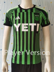 Player Version 2023-2024 Austin FC Black&Green Thailand Soccer Jersey AAA-807
