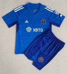 2023-2024 Inter Miami CF Goalkeeper Blue Soccer Uniform-AY