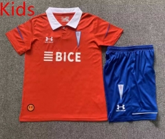 2023-2024 CD Universidad Católica Away Red Kids/Youth Soccer Uniform-512