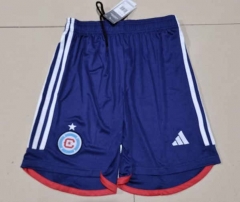 2023-2024 Chicago Fire FC Away Royal Blue Thailand Soccer Shorts AAA-2886