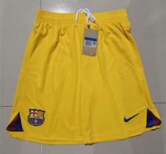 2022-2023 Barcelona 3rd Away Yellow Thailand Soccer Shorts-6794