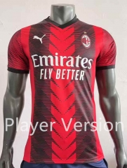 Player Version 2022-2023 AC Milan Home Red Thailand Soccer Jersey AAA-518