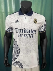 2023-2024 Real Madrid White Thailand Soccer Jersey AAA-305