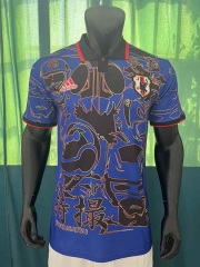 2023-2024 Japan Blue&Black Thailand Soccer Jersey AAA-305