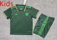 2023-2024 Limited Version Celtic Green Kids/Youth Soccer Unifrom-8975