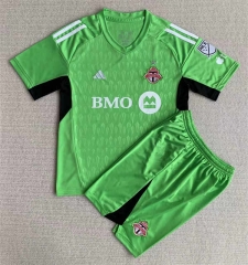 2023-2024 Toronto FC Goalkeeper Green Soccer Uniform-AY