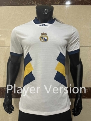Player Version 2023-2024 Real Madrid White Thailand Soccer Jersey AAA-CS