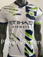 Player Version 2023-2024 Special Version Manchester City White Thailand Soccer Jersey AAA-518